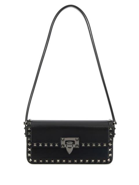 Valentino Black leather Rockstud shoulder bag