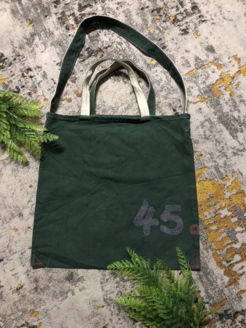 Other Designers Vintage - Vintage 45 RPM Tote Bag Sling Spell out Logo