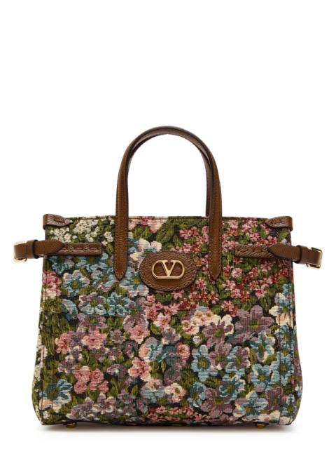 Valentino Valentino Antibes Small Floral-jacquard Tote bag