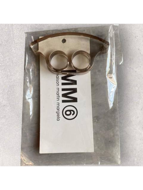 Maison Margiela MM6 SS12 Clear Double Ring