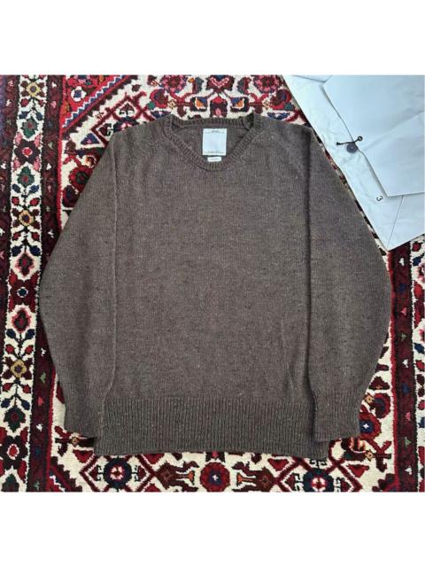 visvim Visvim 17AW College Mud Dyed Sweater