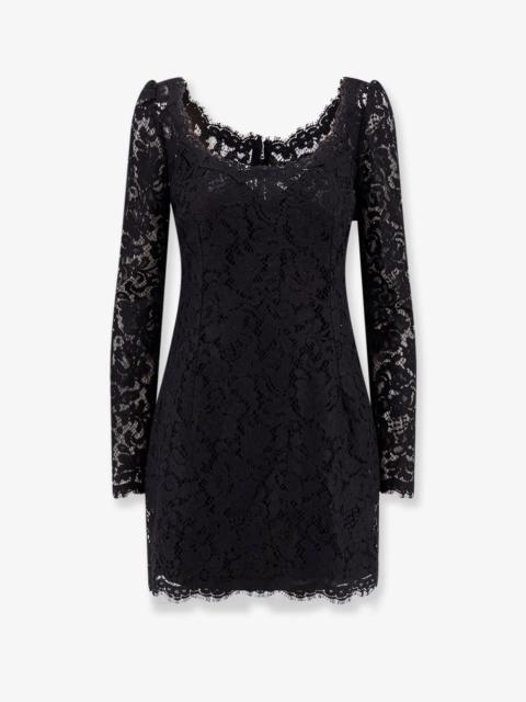 Dolce & Gabbana Dolce & Gabbana Lace Dress Black Women