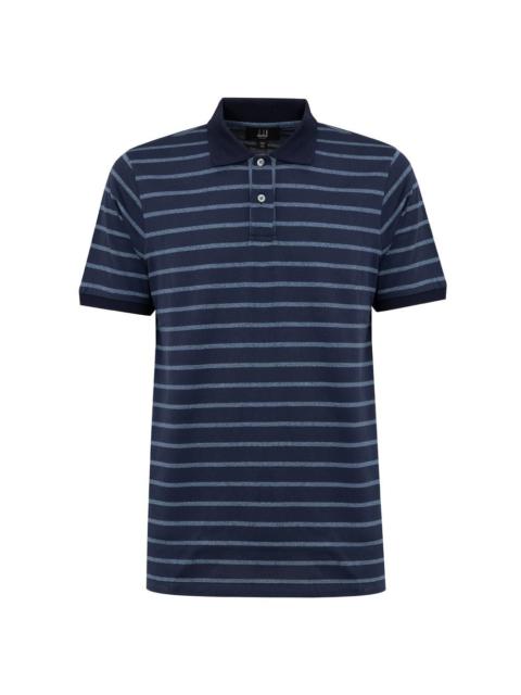Dunhill - Blue Cotton Polo Shirt