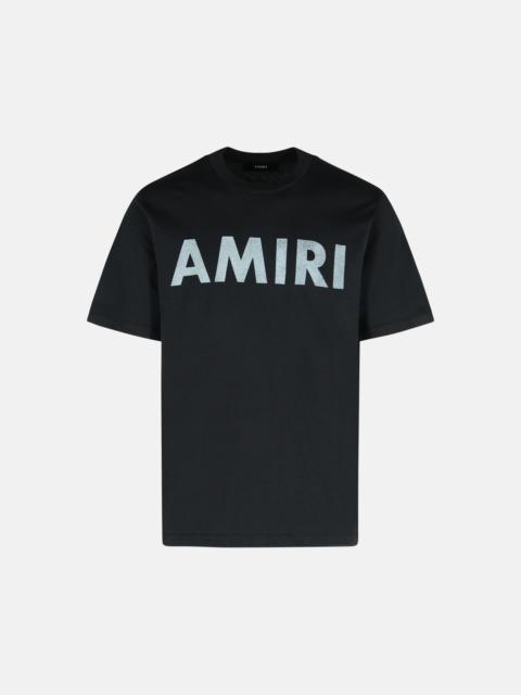 AMIRI BLACK COTTON T-SHIRT