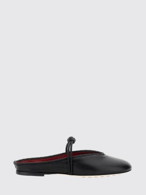 Bottega Veneta Bottega Veneta Women Rosa Leather Mules Bottega Veneta