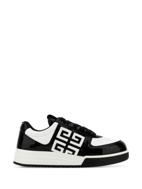 Givenchy Givenchy Woman Two-Tone Leather G4 Sneakers