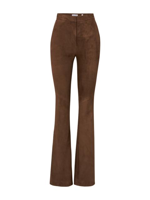 VERONICA BEARD GRACIE SUEDE FLARE PANT