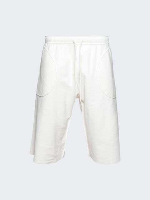 MM6 Maison Margiela Sweat Shorts Off White