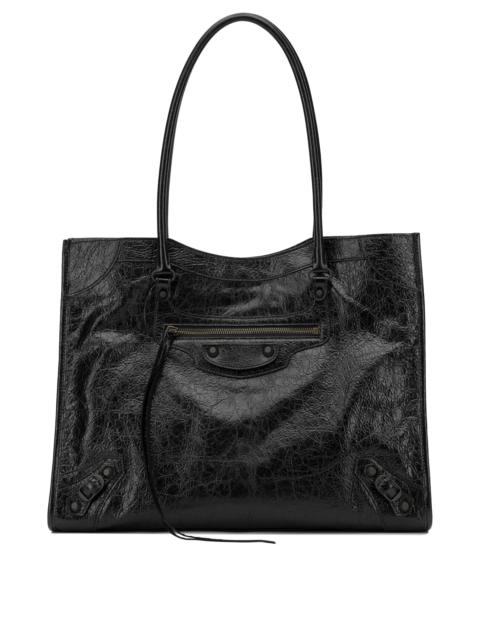 BALENCIAGA Balenciaga Le City Tote Medium Shoulder Bag Black