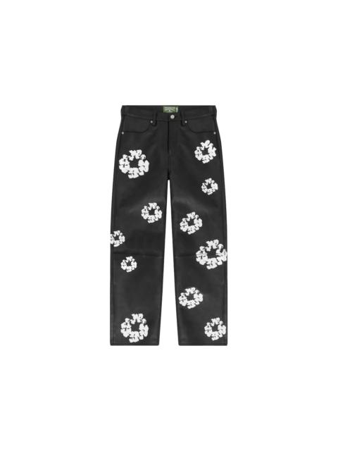 DENIM TEARS Denim Tears x Levi's Leather Cotton Wreath Jeans Black Denim