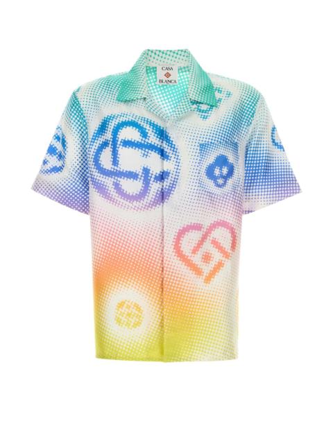 CASABLANCA Casablanca Men Printed Silk Shirt