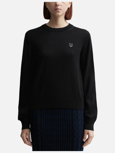Maison Kitsuné BOLD FOX HEAD PATCH REGULAR JUMPER