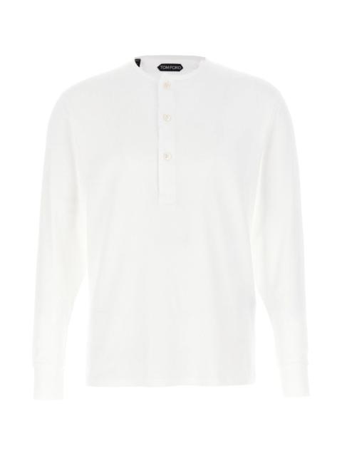 TOM FORD Tom Ford Men Ribbed Cotton T-Shirt