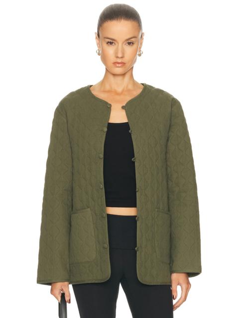 DONNI. The Quilted Loop Jacket