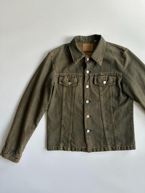 Helmut Lang HELMUT LANG's mud-dyed denim jacket