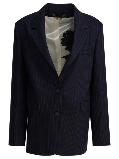 Golden Goose Golden Goose Single-breasted Pinstripe Blazer Jacket