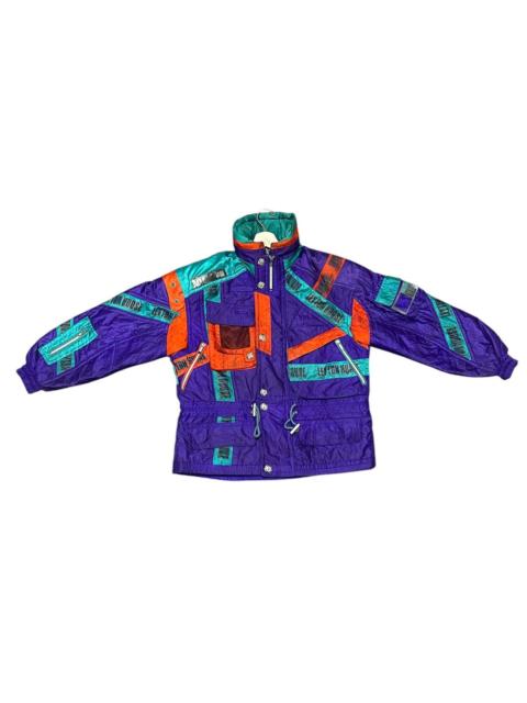 Other Designers Formula 1 - Vtg Leyton House 90s F1 Racing Bomber Hoodie Rare Motorsport