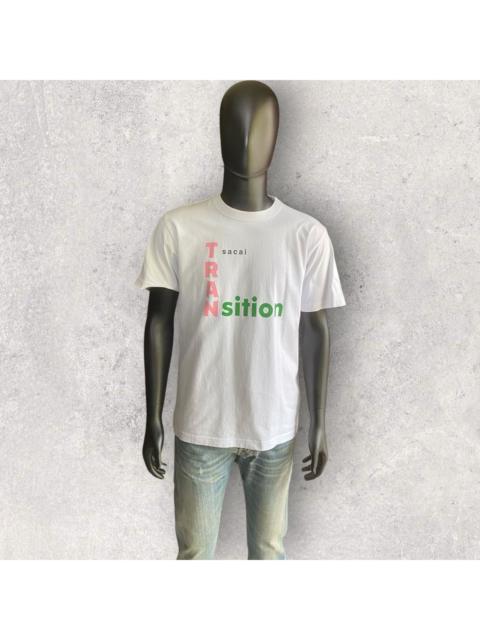 sacai SS21 Transition T Shirt