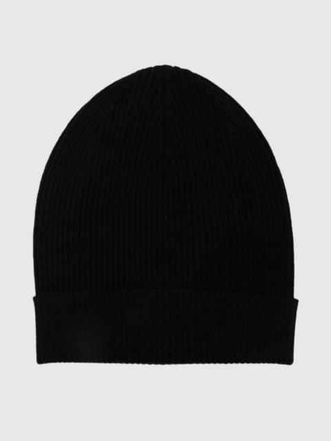 Rick Owens RICK OWENS Pure Virgin Wool Beanie with a Classic Design and Cuff