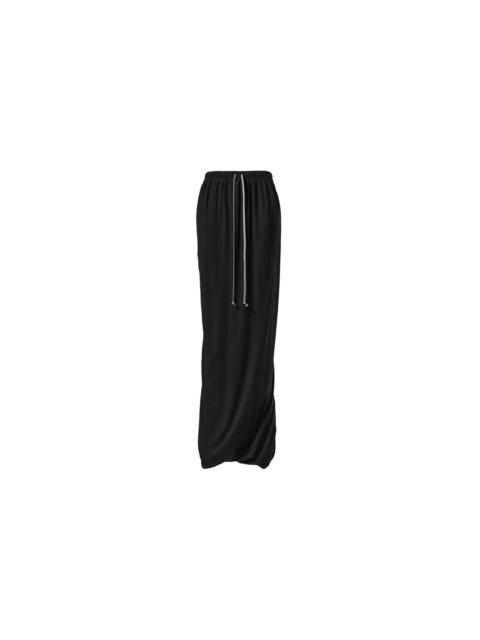 Rick Owens DRKSHDW PULL ON PILLAR SKIRT (BLACK)
