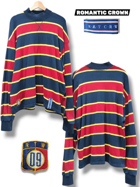 Other Designers Japanese Brand - ROMANTIC CROWN RUGBY LONG SLEEVE