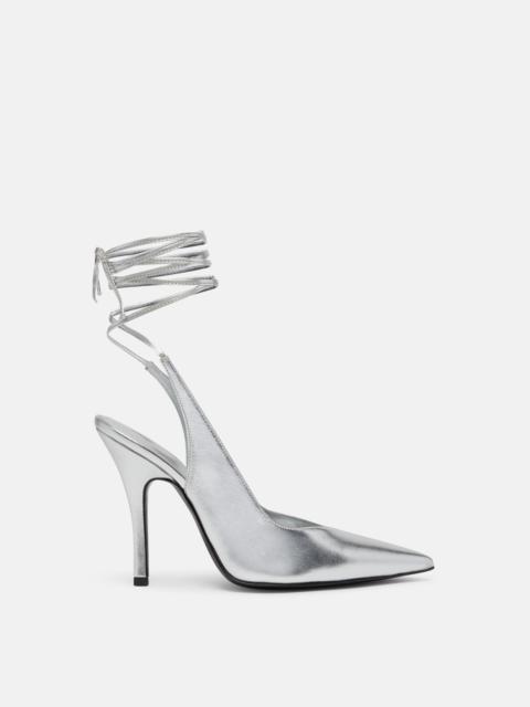 THE ATTICO ''VENUS'' SILVER SLINGBACK