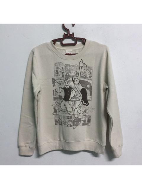 Other Designers Cartoon Network - Popeye the sailor man trademark Sweatshirt