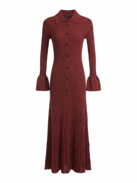 Proenza Schouler Rosario Dress in Rust