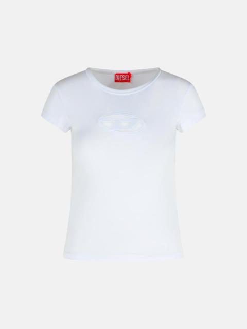 Diesel WHITE COTTON T-SHIRT