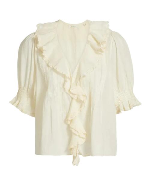DÔEN Henri Top in Creme Citron