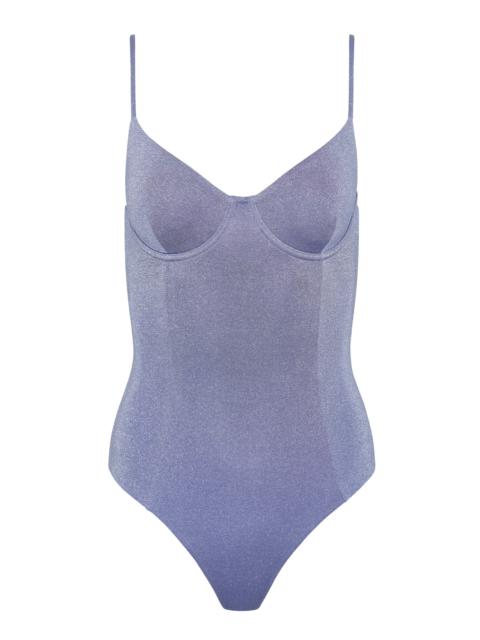 onia Chelsea One-Piece Swimsuit light blue