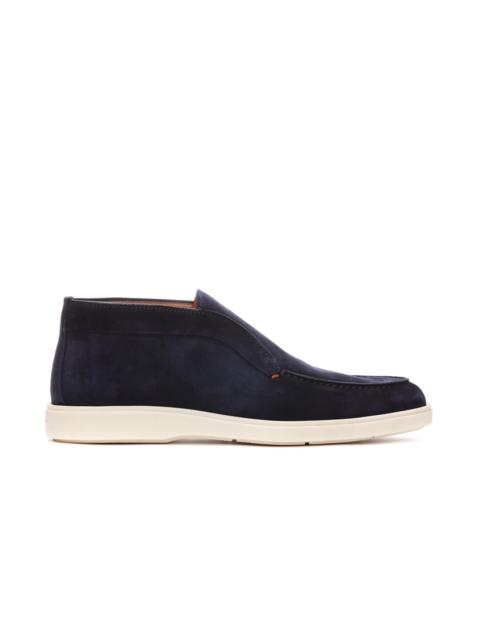 Santoni Santoni Men Suede Desert Booties