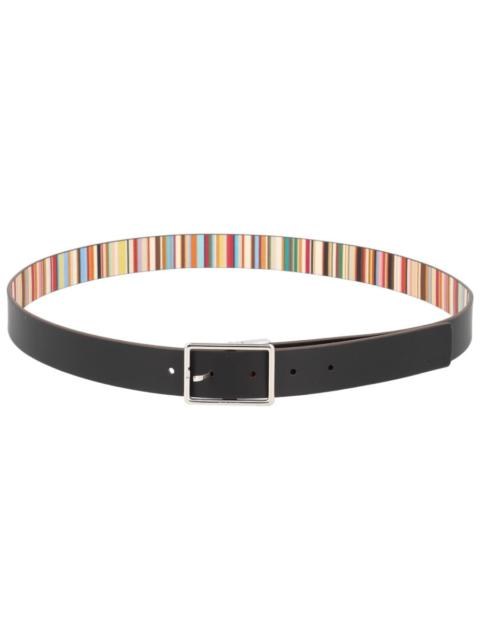 Paul Smith Paul Smith Men "Signature Stripe" Belt