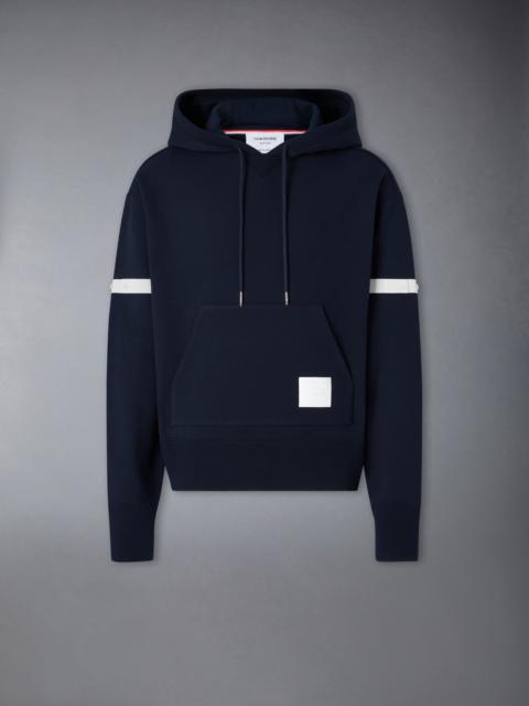 Thom Browne LOOPBACK JERSEY ARMBAND OVERSIZED HOODIE
