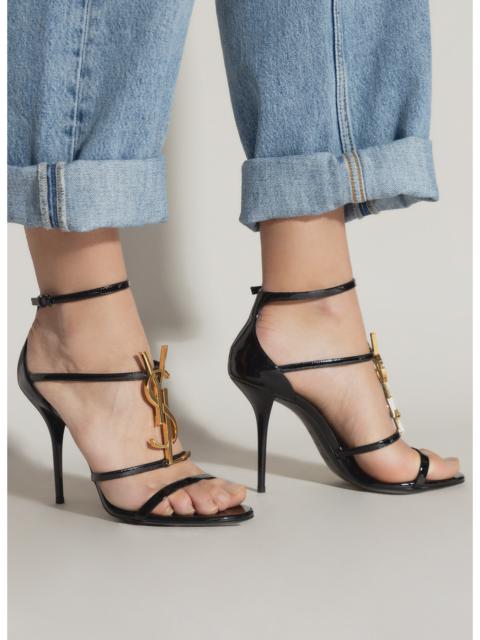 Saint Laurent Women Cassandra Heeled Sandals