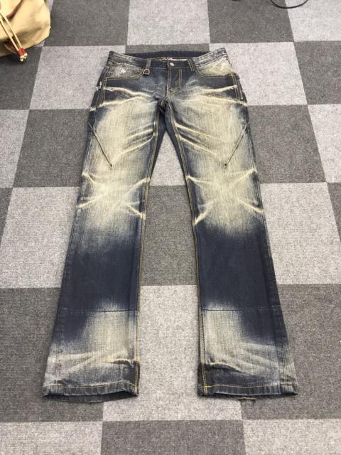 Other Designers Distressed Denim - FLARE HIDEAWAYS JAPAN Low Rise Archival Distressed Jeans