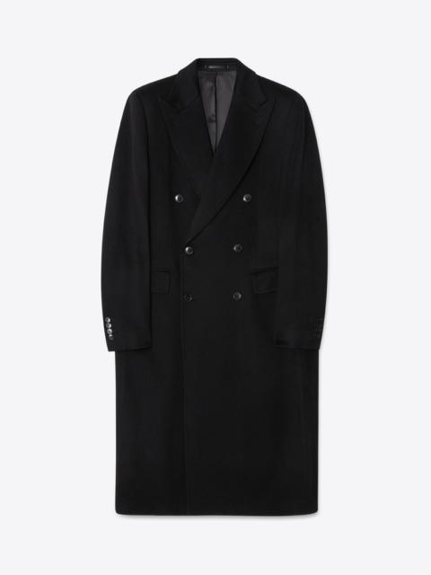 BLK DNM COAT 77 BLACK CLASSIC WOOL