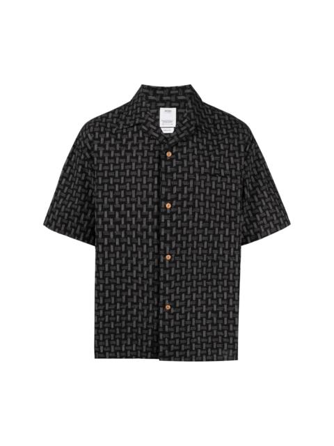 visvim graphic-print short-sleeve shirt