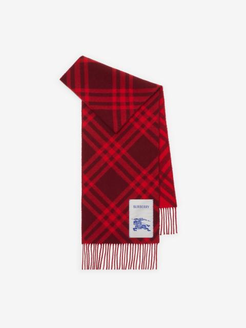 Burberry Check Cashmere Scarf