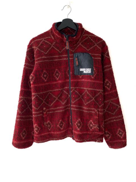 Other Designers Outdoor Life - Golden Eagle Printed Fleece Sweater