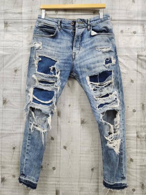 Other Designers Ripped Denim Distressed Zara Man Jeans