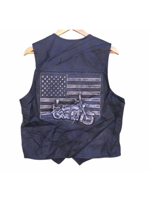 Other Designers Vintage - American Vintage Leather Vest