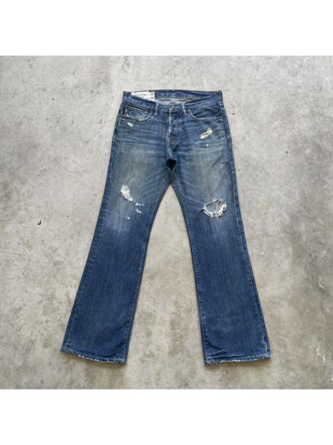 Other Designers Vintage A&F BOOTCUT Denim Distressed FLARE Jeans Pants W32