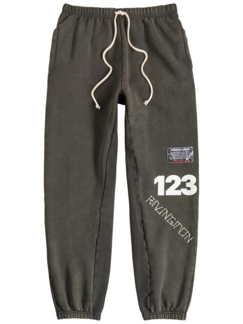 RRR123 Rivington Roi Rebis Cva Uso-123 Logo-appliquéd Cotton Sweatpants