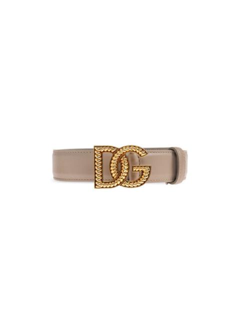 Dolce & Gabbana DOLCE & GABBANA Leather Belt New & Authentic (Women's Size:7