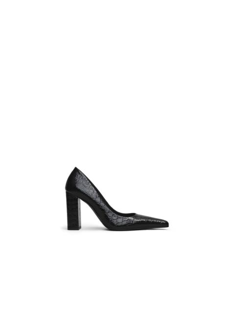 Alaïa POINTY TOE PUMPS IN CALFSKIN