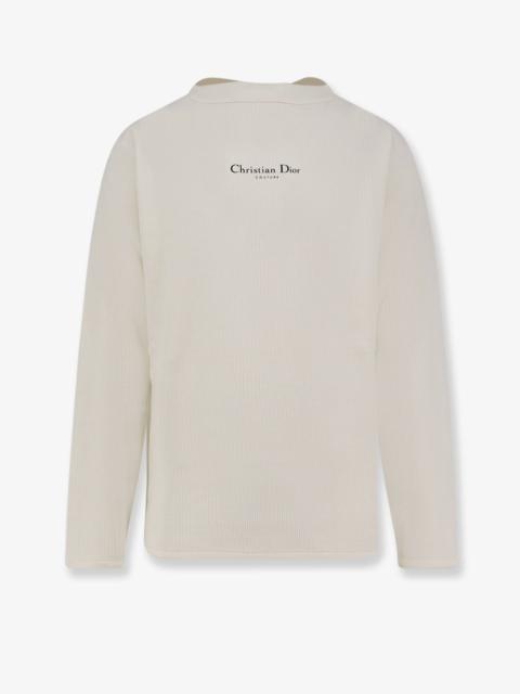 Dior Dior Men Cotton And Wool Blend Sweater