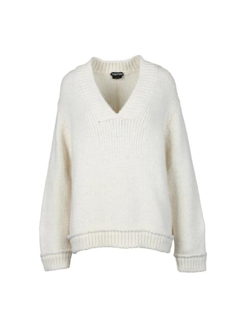 【送料&関税込】Tom Ford Alpaca Sweater CASHMERE CREW NECK SWEATER | Tom Ford Fashion