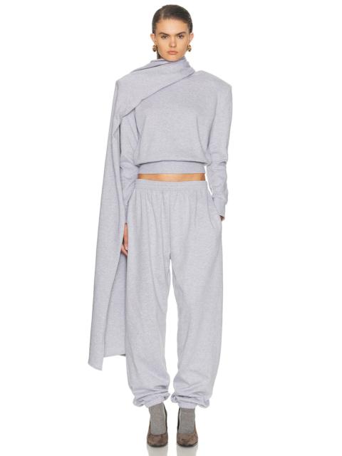 MAGDA BUTRYM Sweatshirt With Scarf