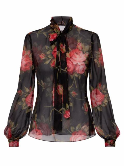 Dolce & Gabbana Dolce & Gabbana Women Rose Bouquet Print Top